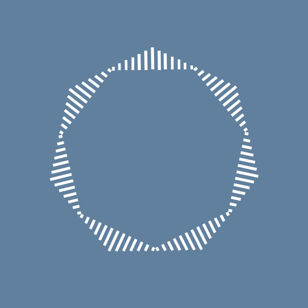 Sangenshus Logografik Blue