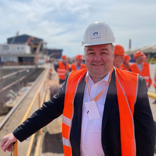 Claus Jensen på Lindøværftet