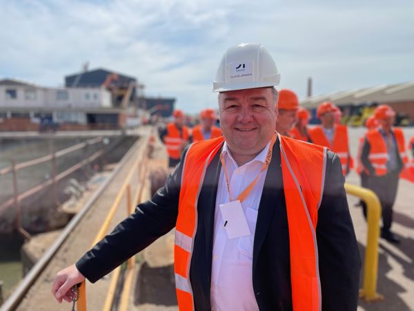 Claus Jensen på Lindøværftet