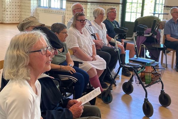 Afasikoret i Sorø. Foto: Lise Kiving