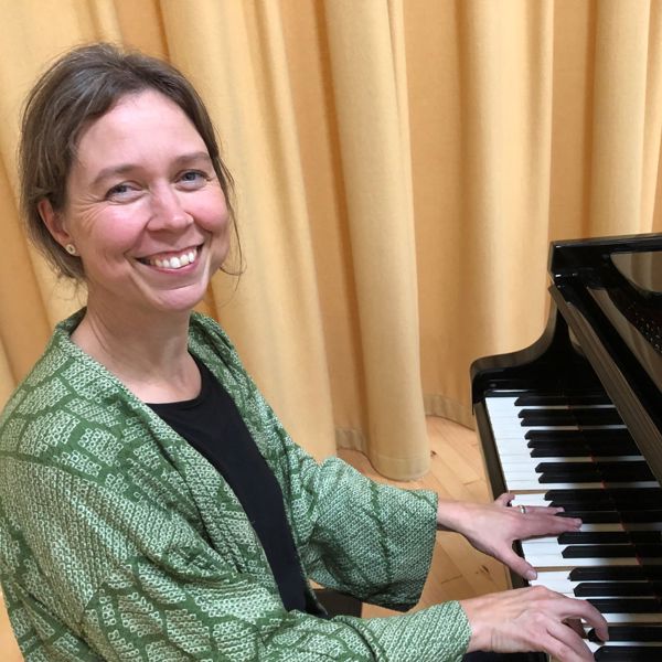 Anne Odgård på Silkeborg Højskole. Foto: Mette Thue 